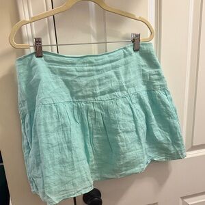 Vineyard Vines Aqua A-Line Skirt